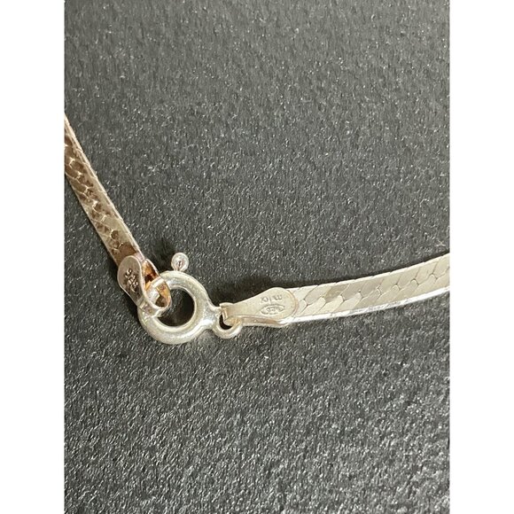 Marked 925 Bracelet Snake Chain Women or Men - Picture 5 of 5